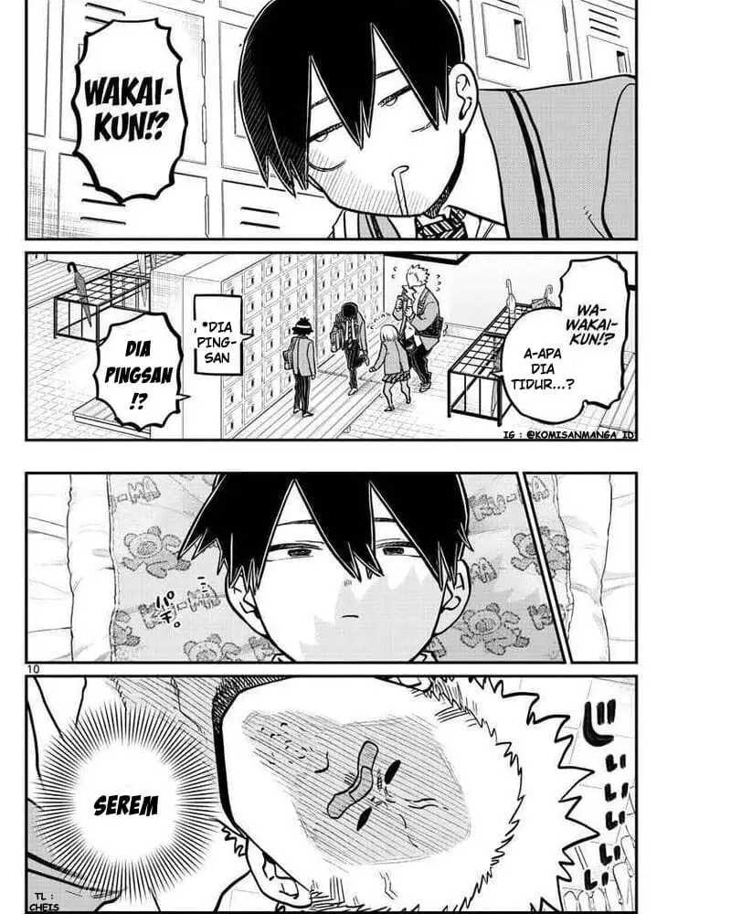 Komi-san wa Komyushou Desu chapter 345 halaman 10
