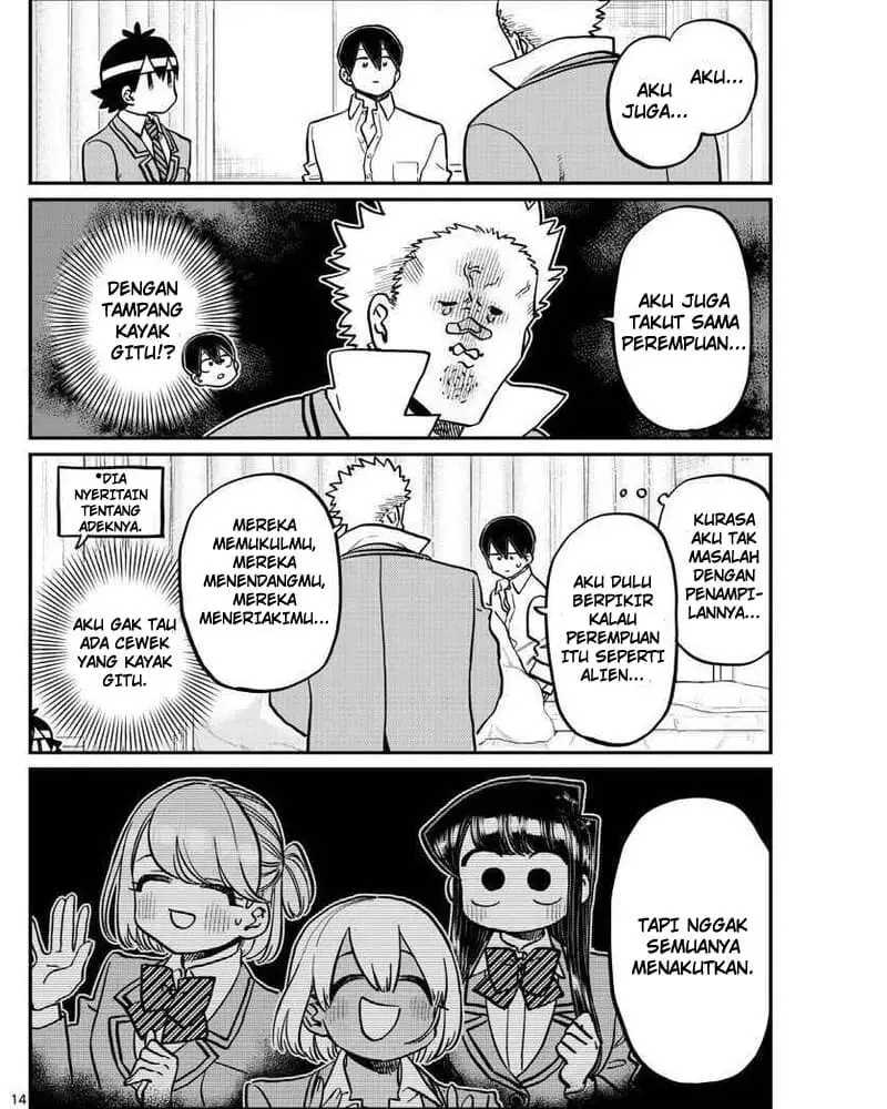 Komi-san wa Komyushou Desu chapter 345 halaman 14