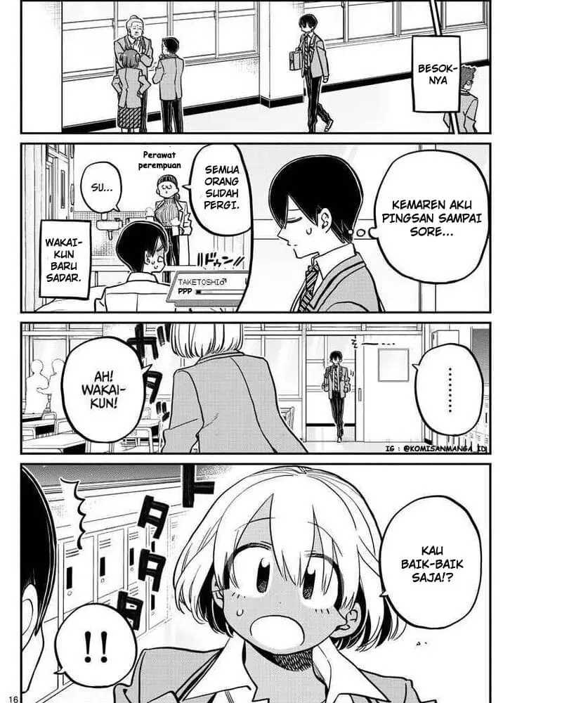 Komi-san wa Komyushou Desu chapter 345 halaman 16