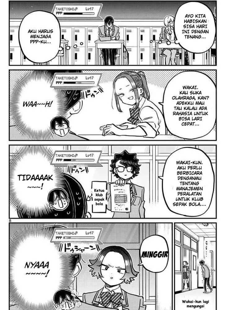 Komi-san wa Komyushou Desu chapter 345 halaman 8