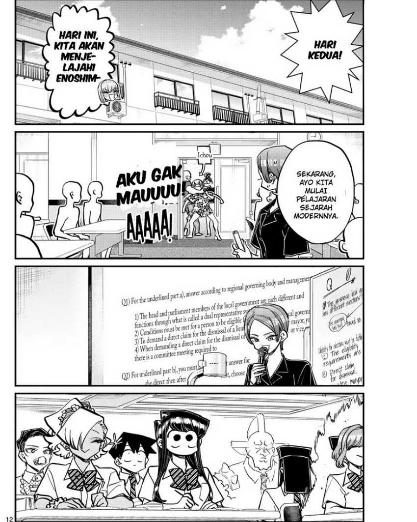 Komi-san wa Komyushou Desu chapter 382 halaman 12