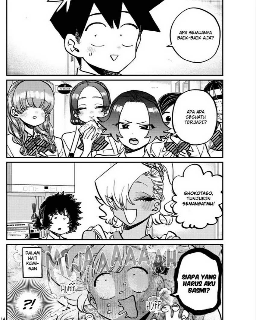 Komi-san wa Komyushou Desu chapter 382 halaman 14