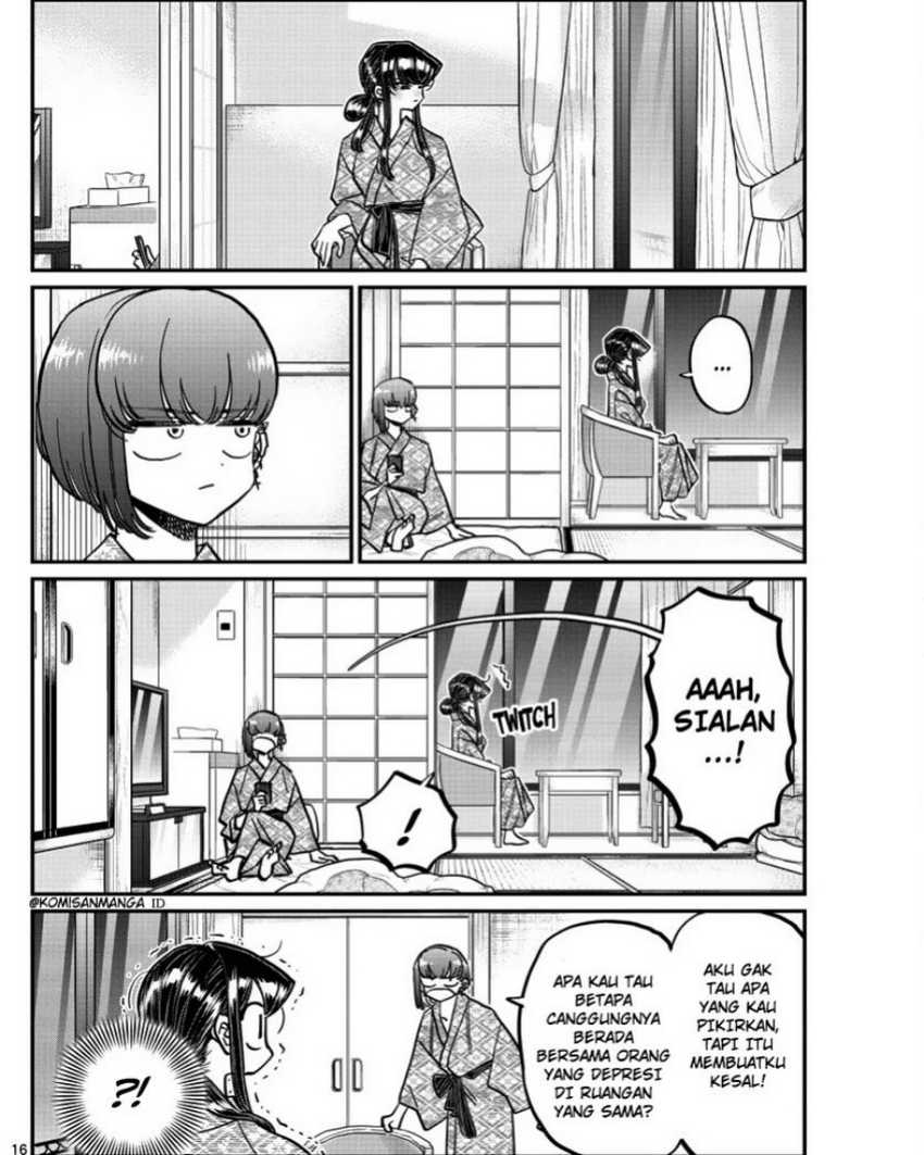 Komi-san wa Komyushou Desu chapter 382 halaman 16