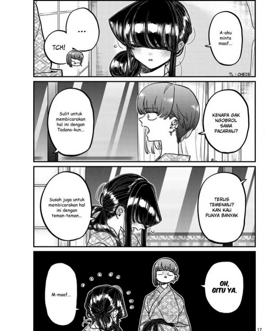 Komi-san wa Komyushou Desu chapter 382 halaman 17