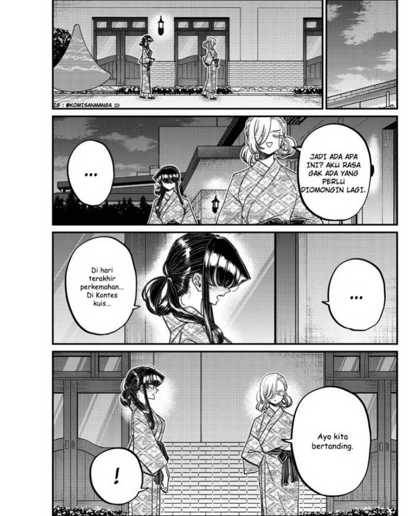 Komi-san wa Komyushou Desu chapter 383 halaman 11