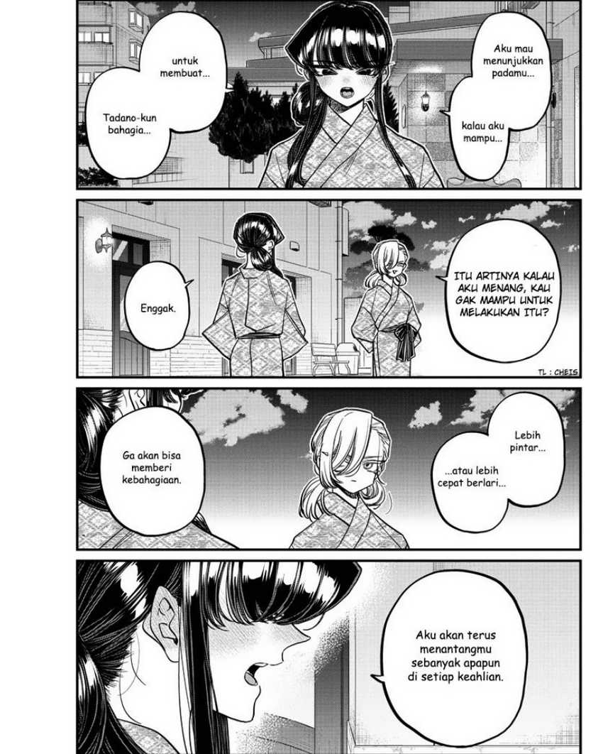 Komi-san wa Komyushou Desu chapter 383 halaman 13