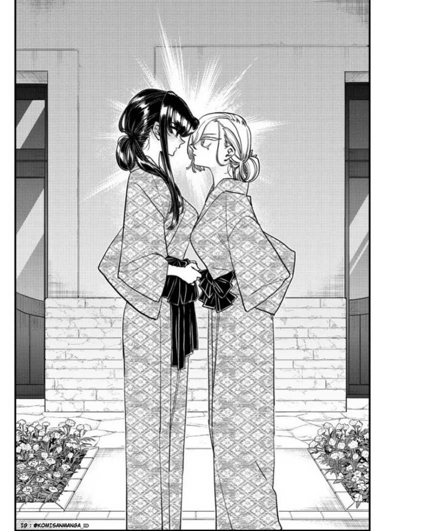 Komi-san wa Komyushou Desu chapter 383 halaman 16