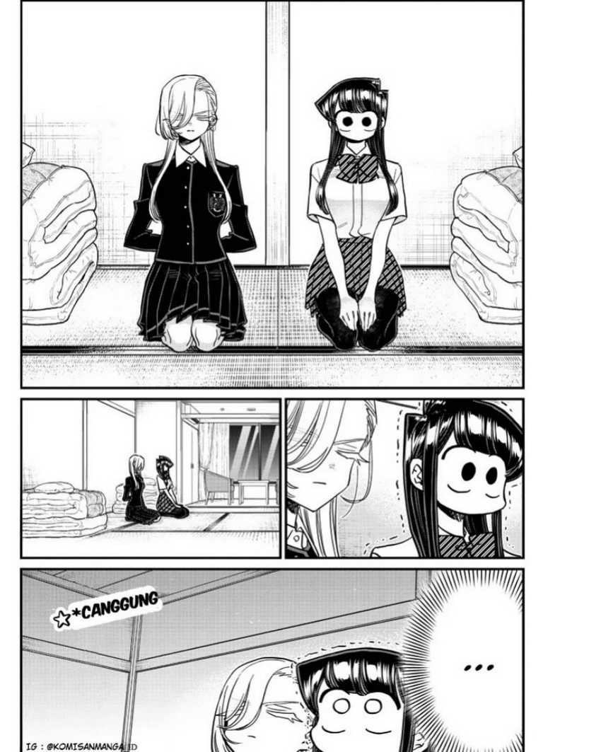 Komi-san wa Komyushou Desu chapter 383 halaman 18