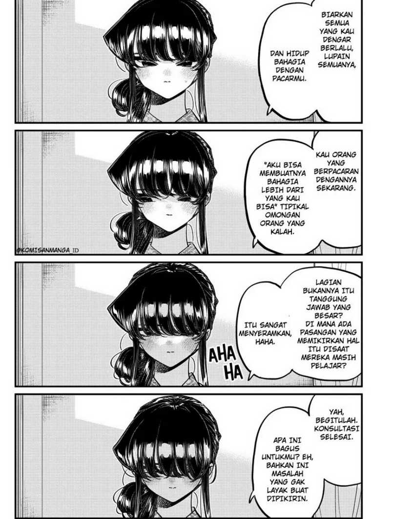 Komi-san wa Komyushou Desu chapter 383 halaman 8