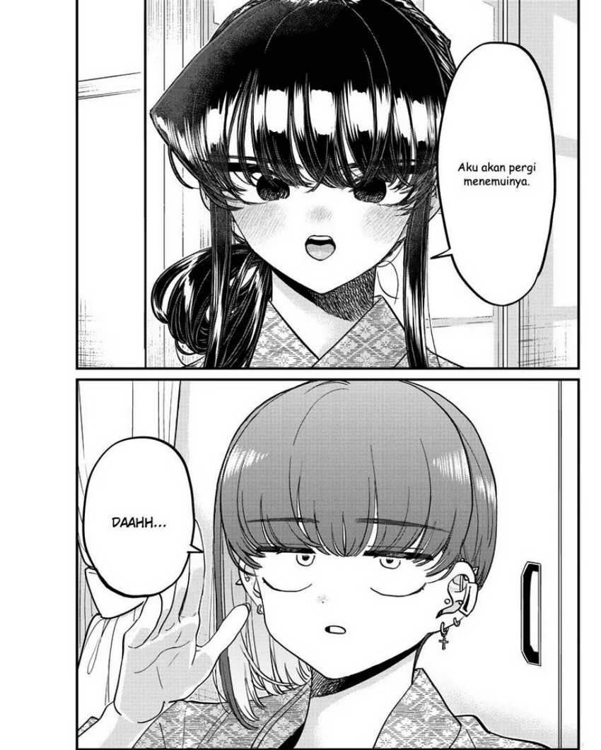 Komi-san wa Komyushou Desu chapter 383 halaman 9