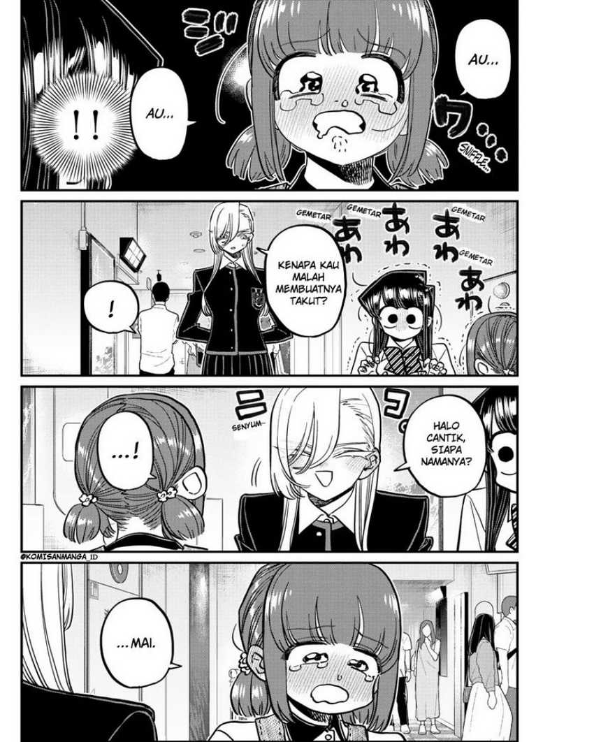 Komi-san wa Komyushou Desu chapter 384 halaman 12