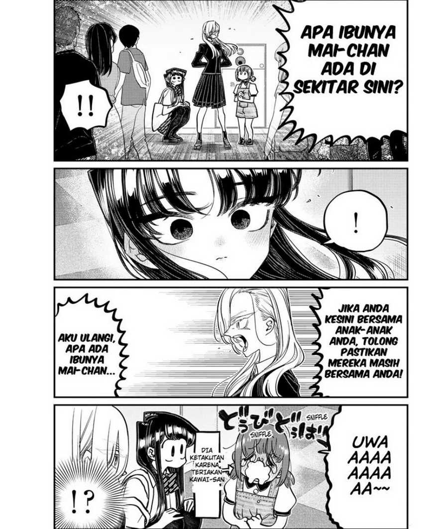 Komi-san wa Komyushou Desu chapter 384 halaman 13