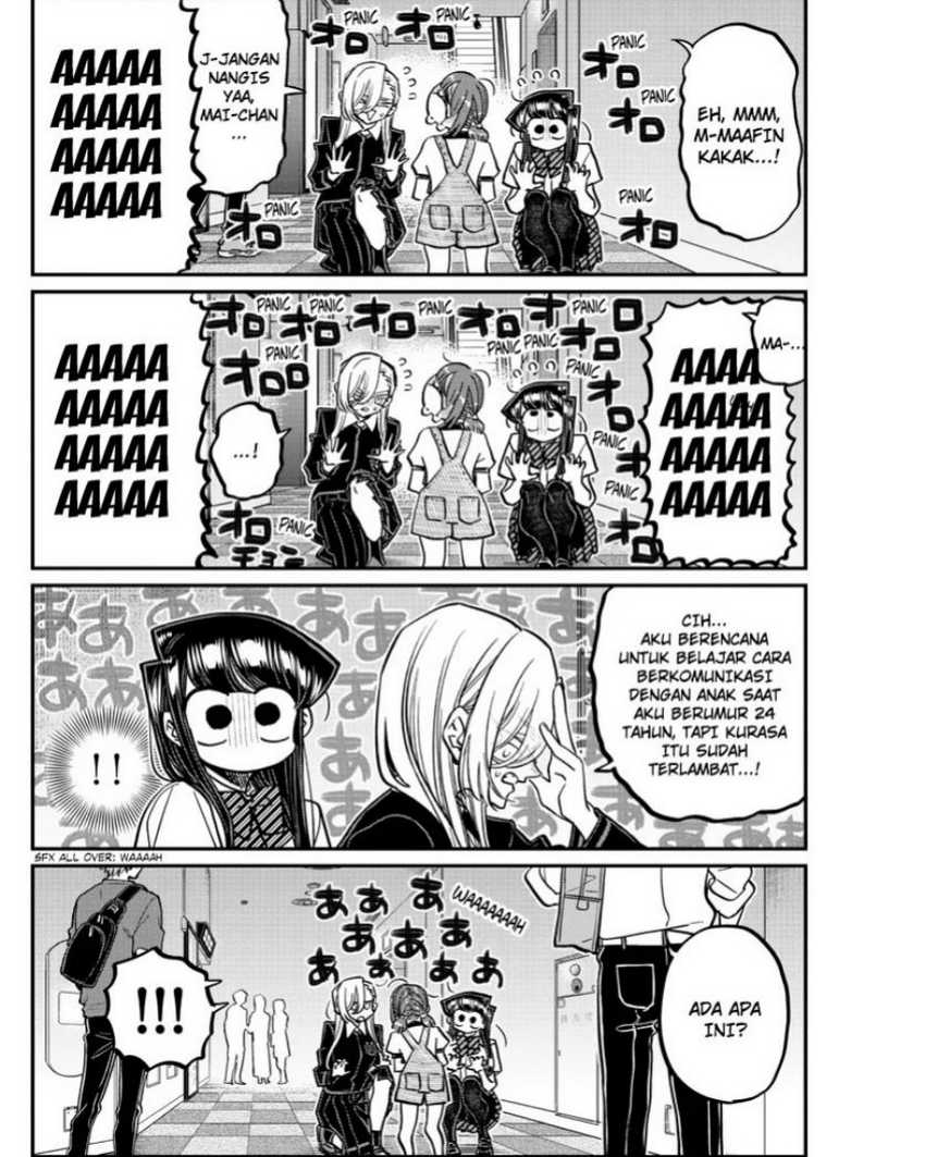 Komi-san wa Komyushou Desu chapter 384 halaman 14