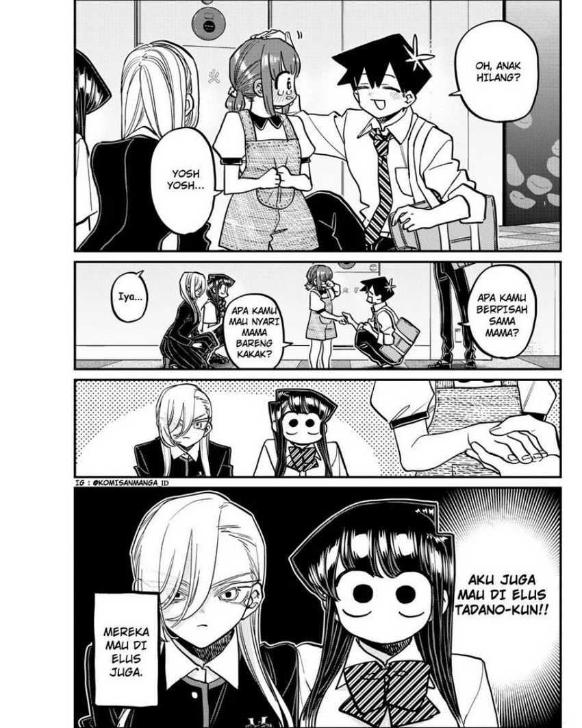 Komi-san wa Komyushou Desu chapter 384 halaman 15