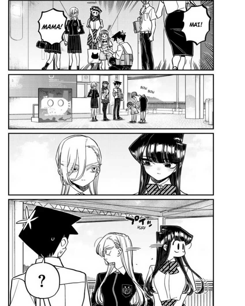 Komi-san wa Komyushou Desu chapter 384 halaman 16