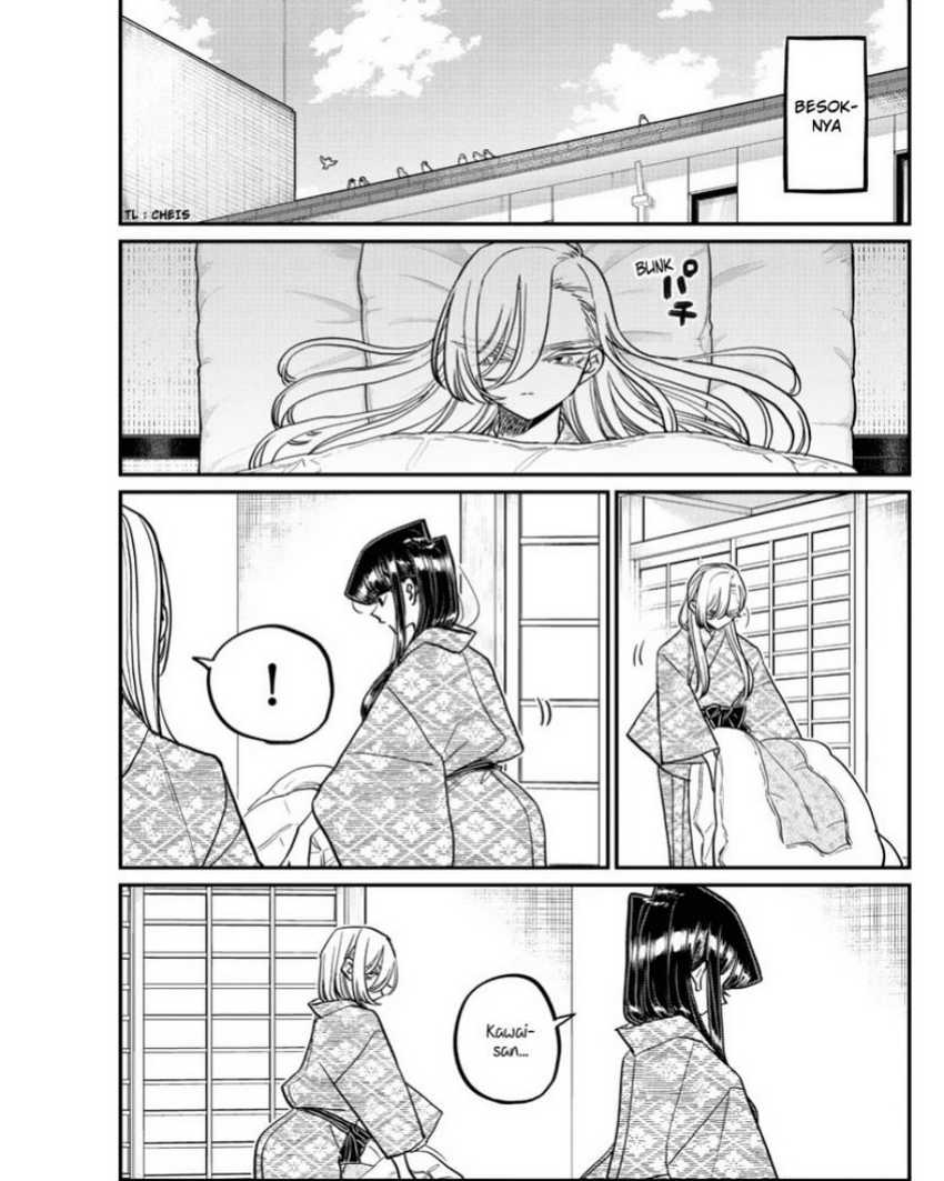 Komi-san wa Komyushou Desu chapter 384 halaman 17