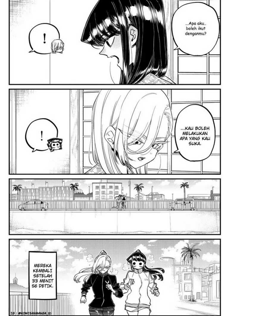 Komi-san wa Komyushou Desu chapter 384 halaman 18