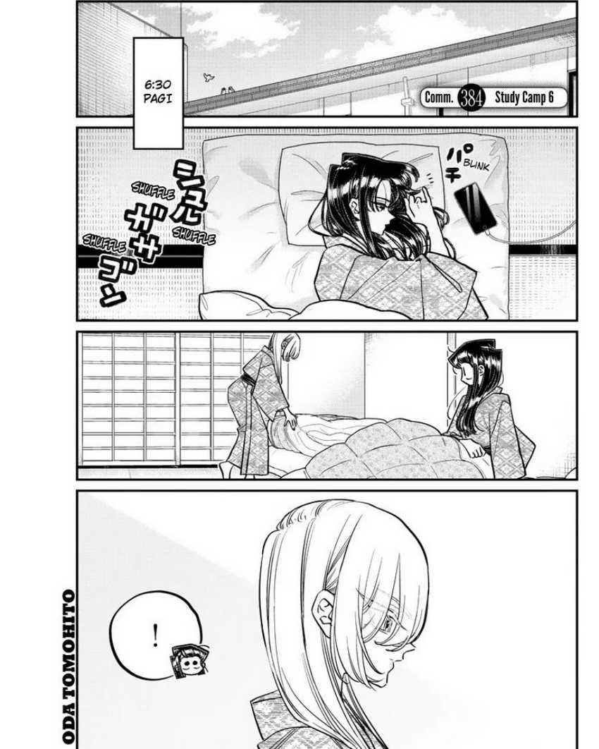 Komi-san wa Komyushou Desu chapter 384 halaman 19