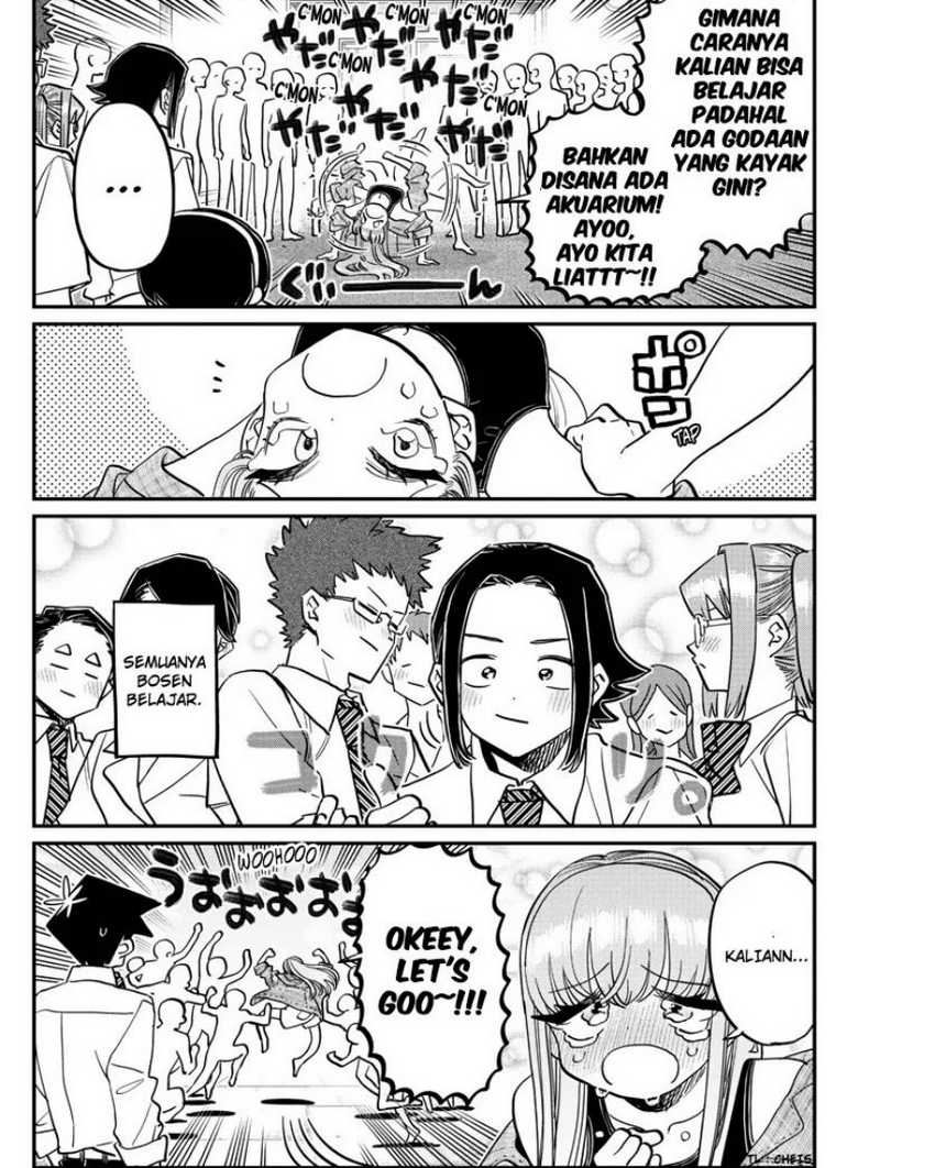 Komi-san wa Komyushou Desu chapter 384 halaman 8