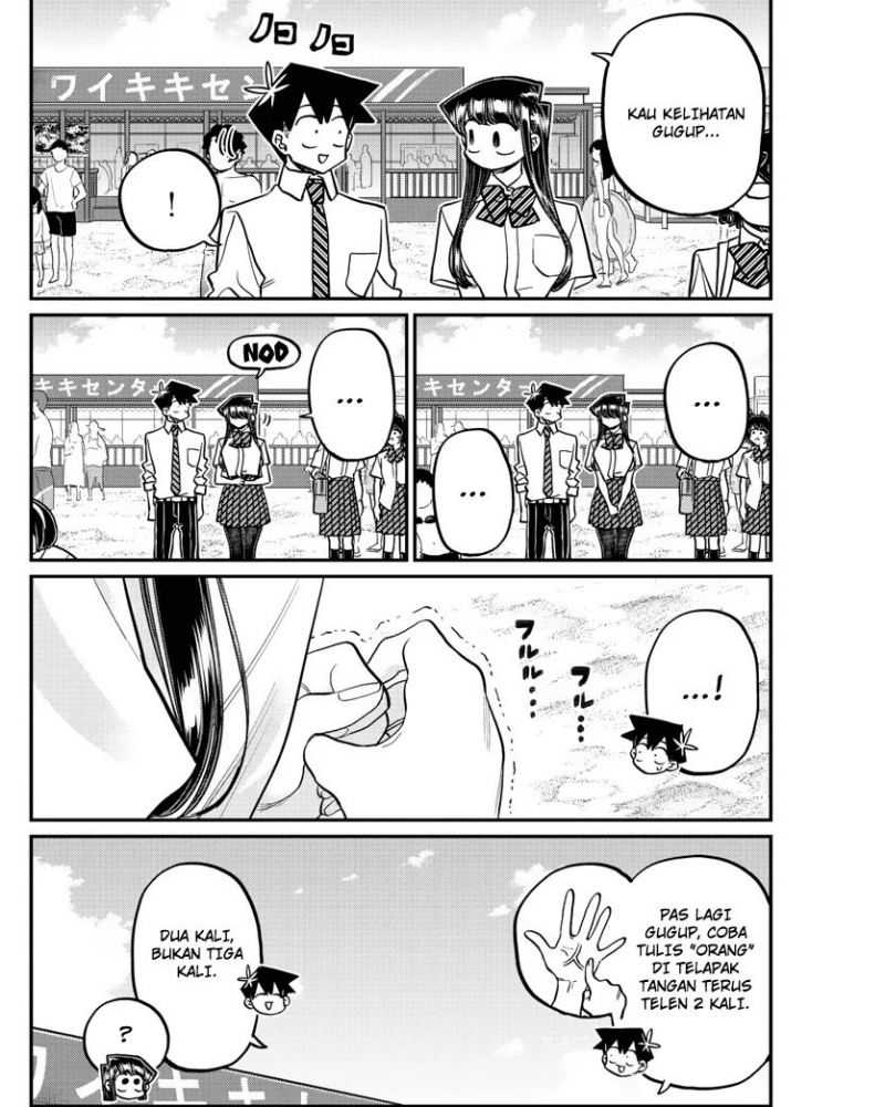 Komi-san wa Komyushou Desu chapter 386 halaman 12