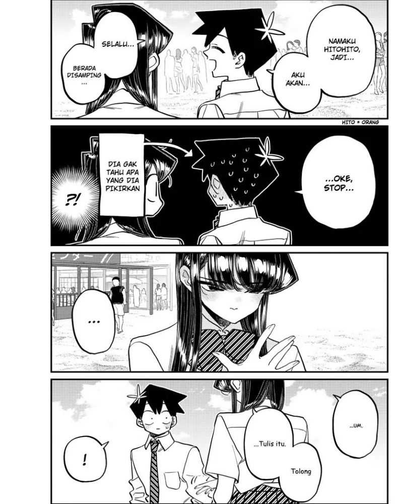 Komi-san wa Komyushou Desu chapter 386 halaman 13