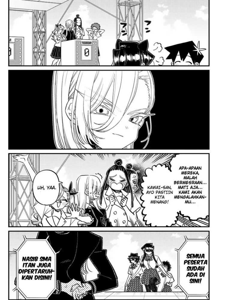 Komi-san wa Komyushou Desu chapter 386 halaman 16