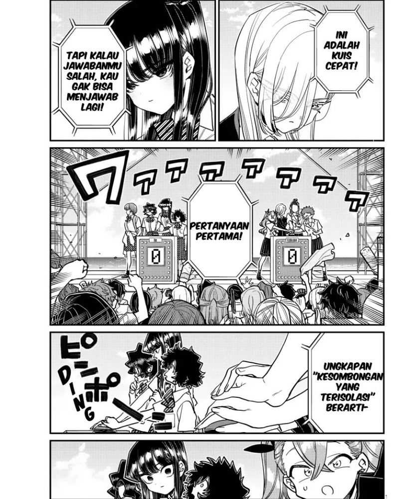 Komi-san wa Komyushou Desu chapter 386 halaman 17