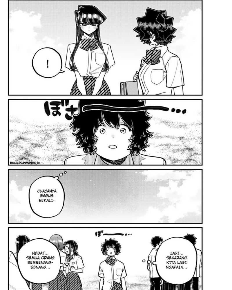 Komi-san wa Komyushou Desu chapter 386 halaman 4