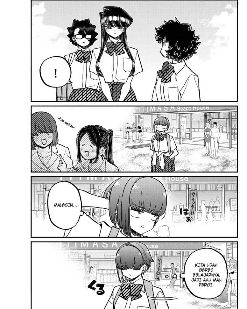 Komi-san wa Komyushou Desu chapter 386 halaman 5