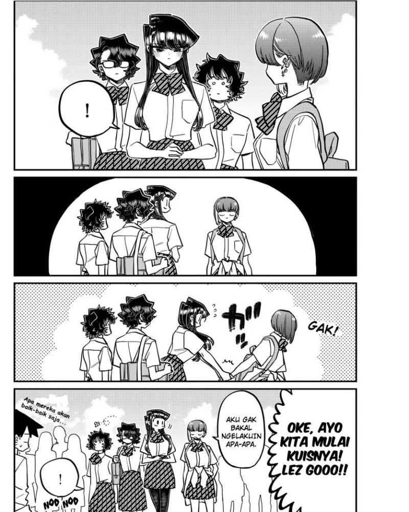 Komi-san wa Komyushou Desu chapter 386 halaman 6