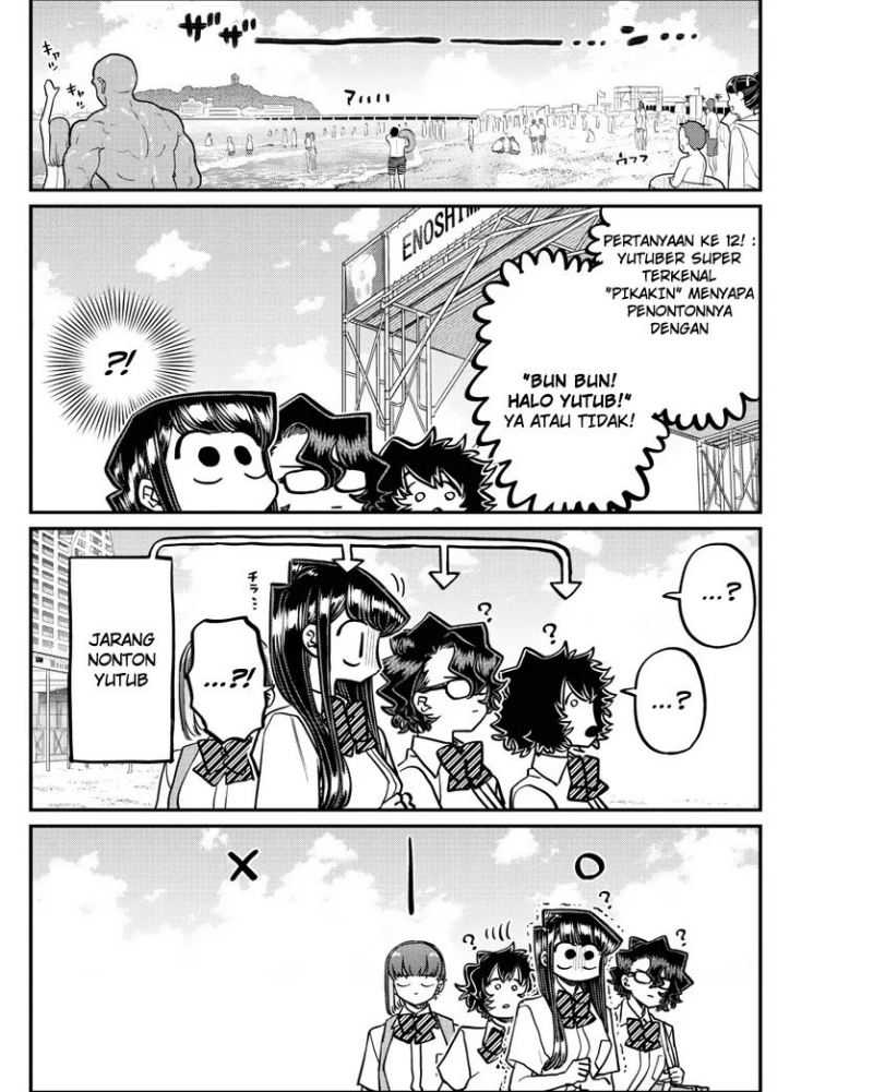 Komi-san wa Komyushou Desu chapter 386 halaman 8