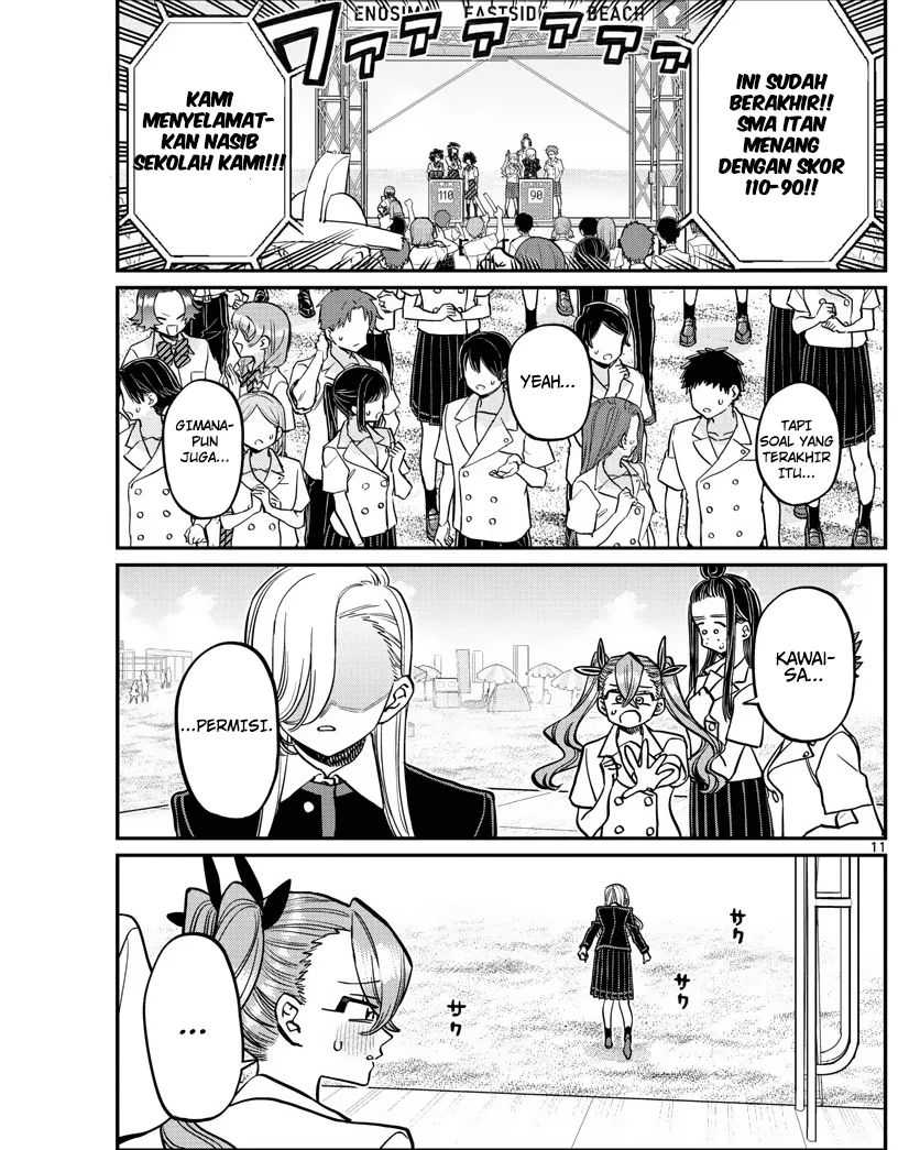 Komi-san wa Komyushou Desu chapter 388 halaman 11