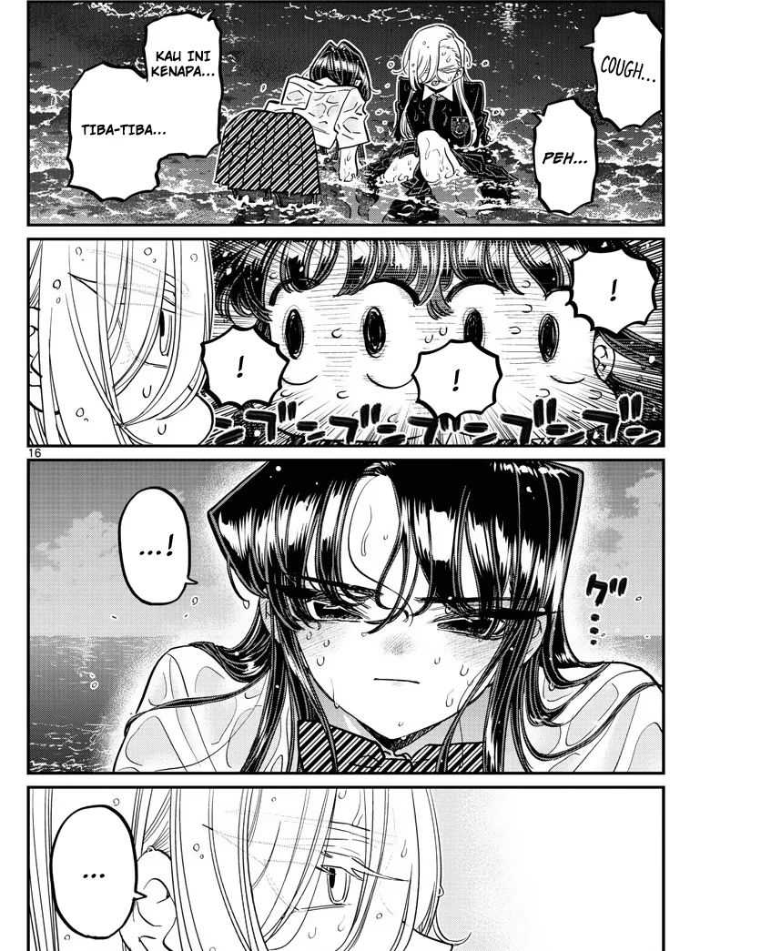 Komi-san wa Komyushou Desu chapter 388 halaman 16