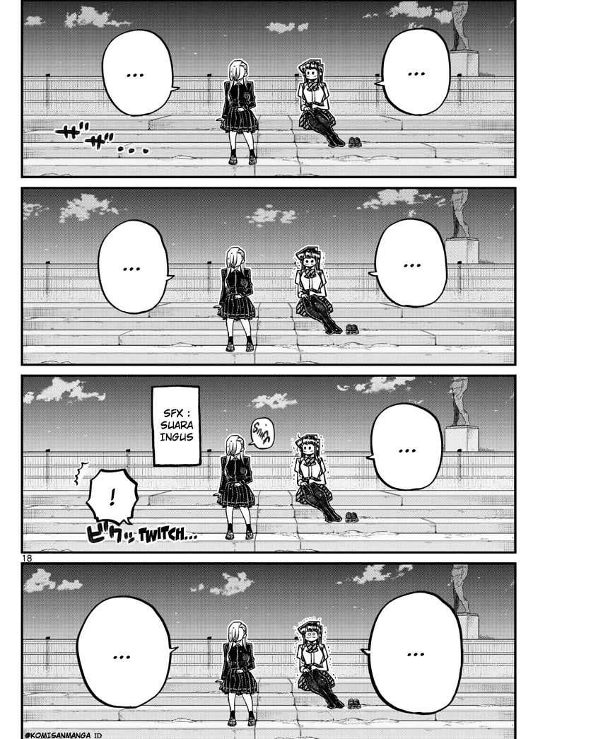 Komi-san wa Komyushou Desu chapter 388 halaman 18
