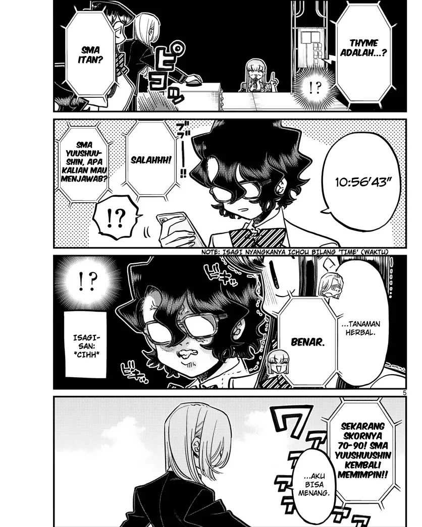 Komi-san wa Komyushou Desu chapter 388 halaman 5