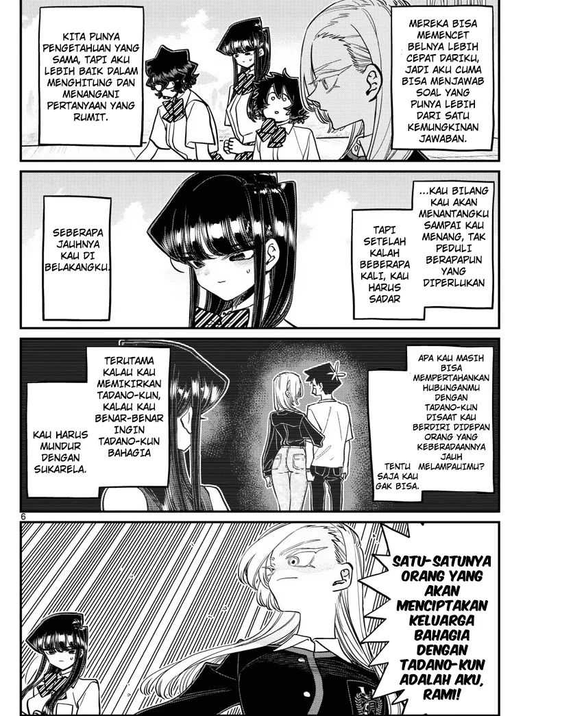 Komi-san wa Komyushou Desu chapter 388 halaman 6