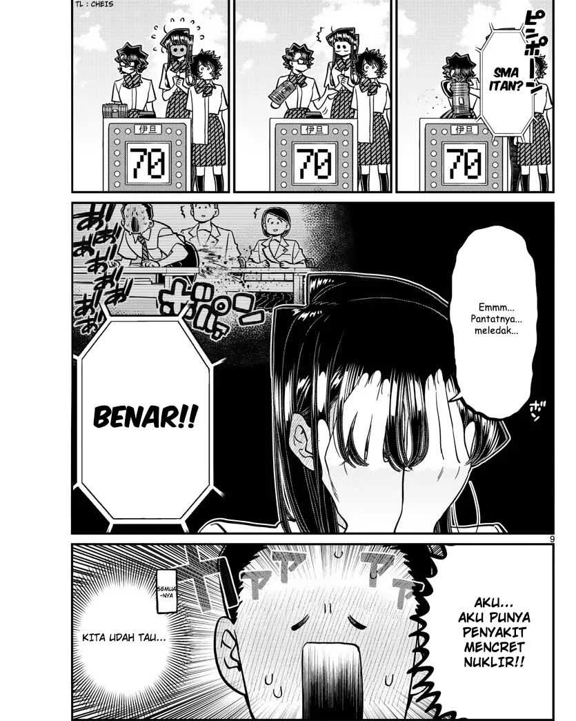 Komi-san wa Komyushou Desu chapter 388 halaman 9