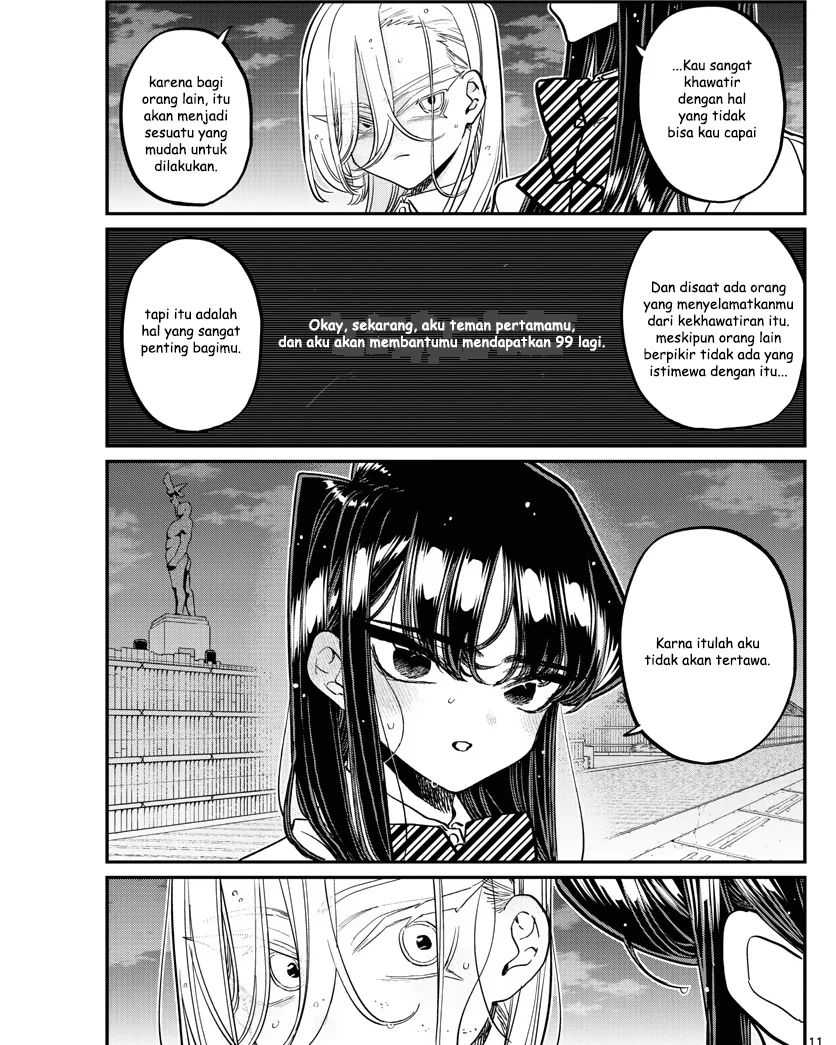 Komi-san wa Komyushou Desu chapter 389 halaman 11