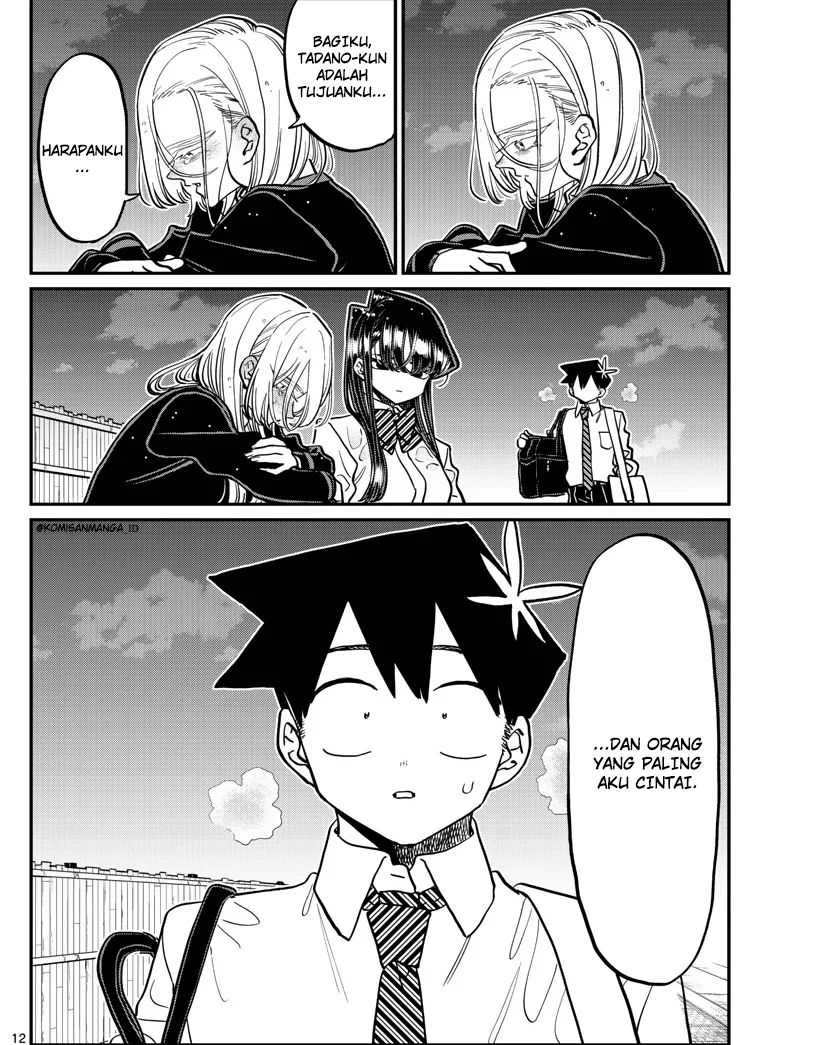 Komi-san wa Komyushou Desu chapter 389 halaman 12