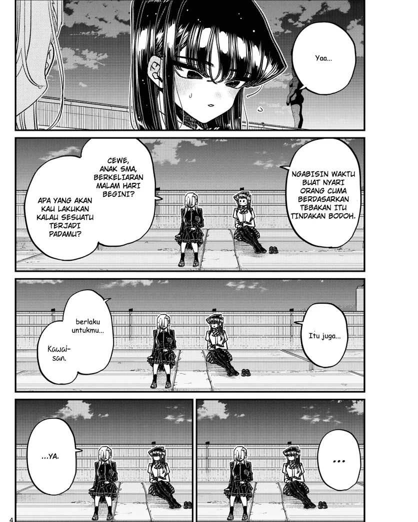 Komi-san wa Komyushou Desu chapter 389 halaman 4