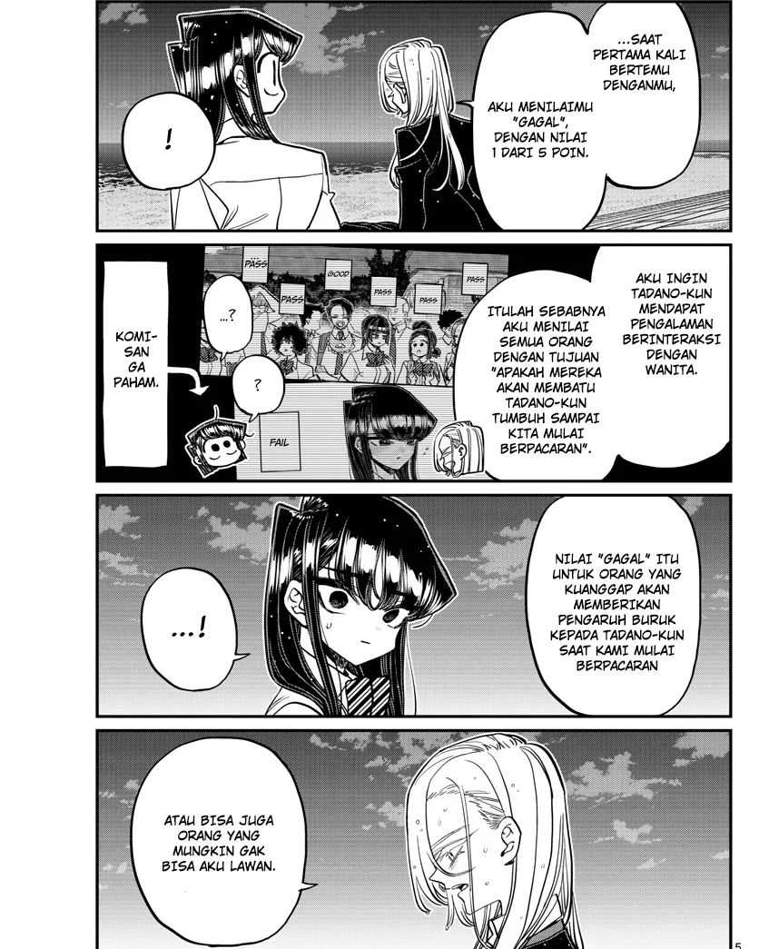 Komi-san wa Komyushou Desu chapter 389 halaman 5