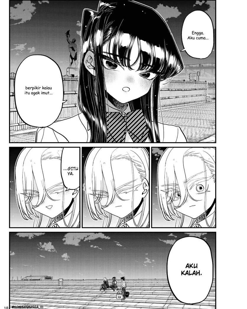Komi-san wa Komyushou Desu chapter 390 halaman 6