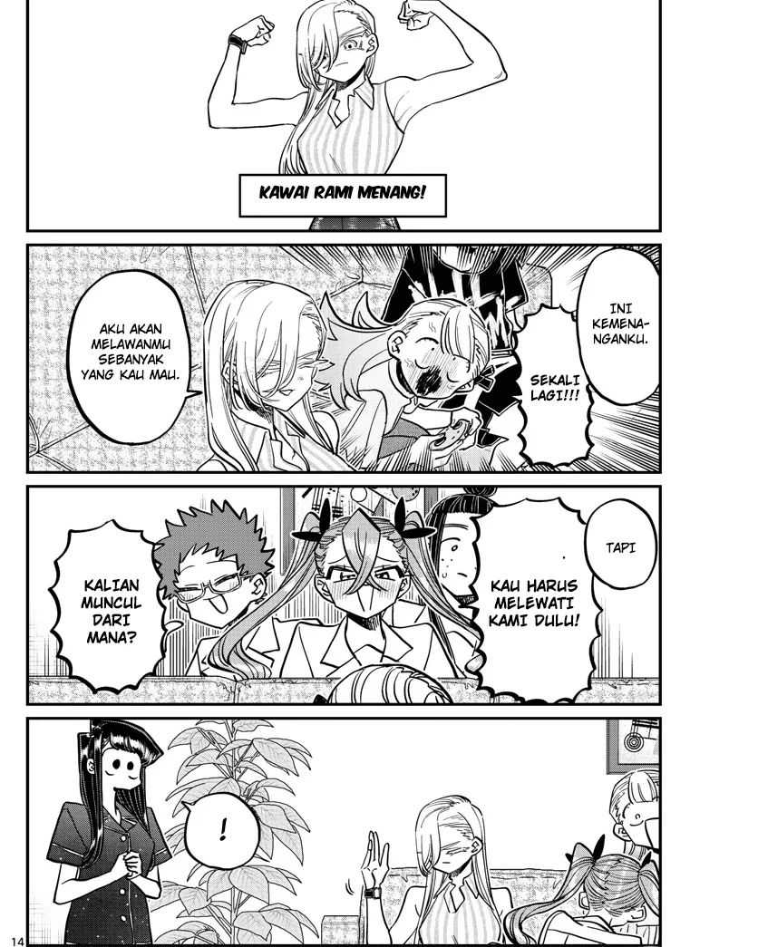 Komi-san wa Komyushou Desu chapter 392 halaman 14