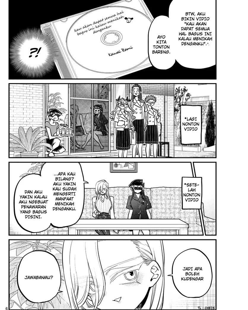 Komi-san wa Komyushou Desu chapter 392 halaman 6