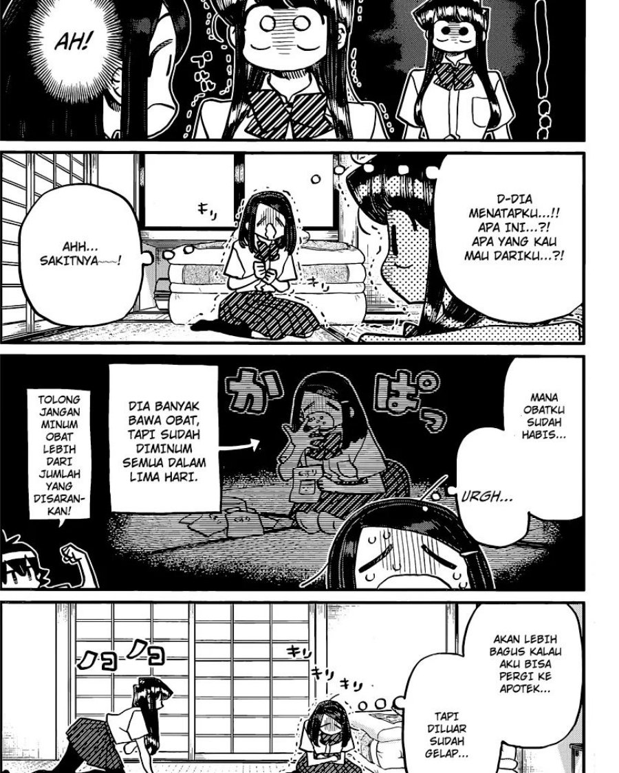 Komi-san wa Komyushou Desu chapter 396 halaman 6