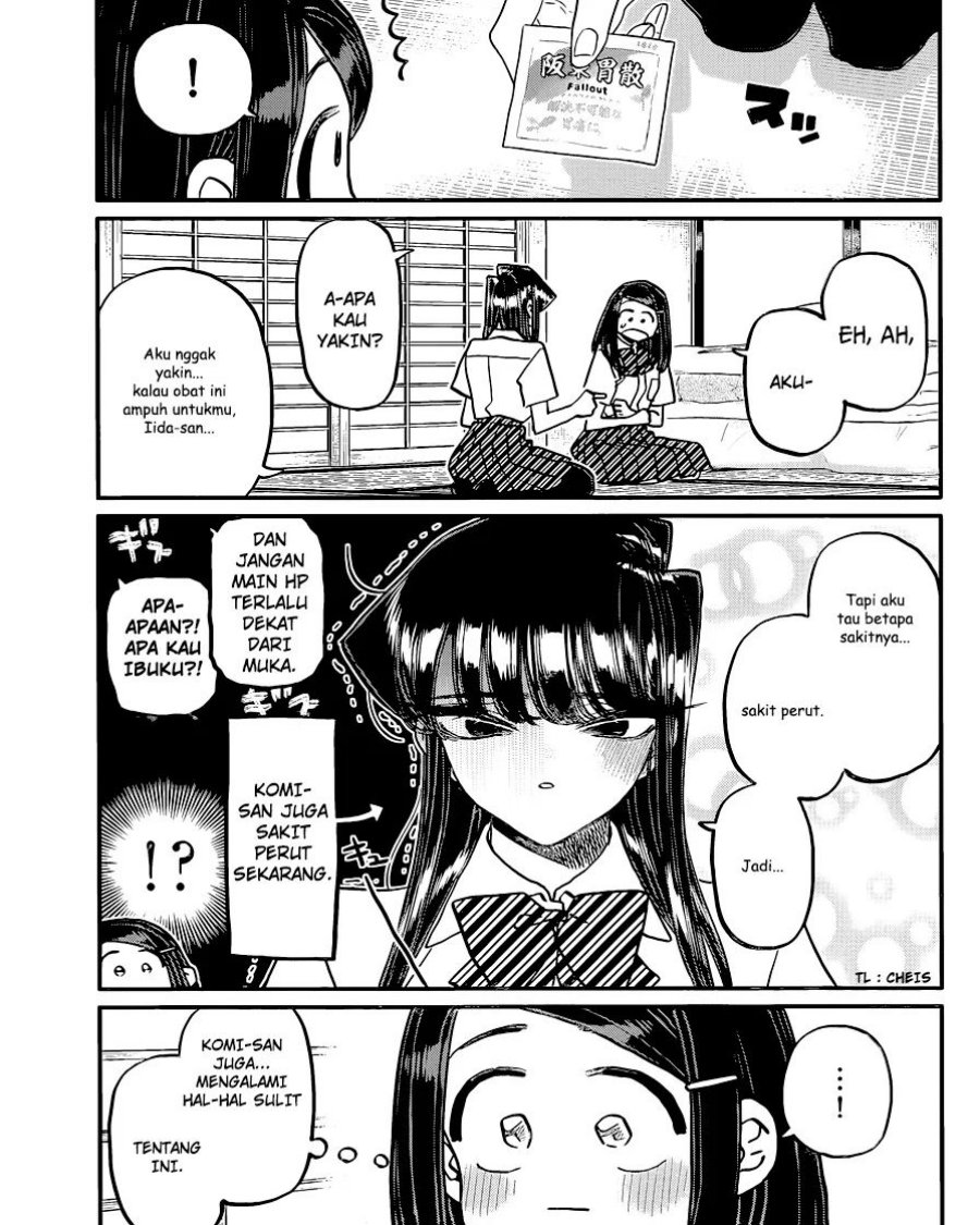 Komi-san wa Komyushou Desu chapter 396 halaman 7
