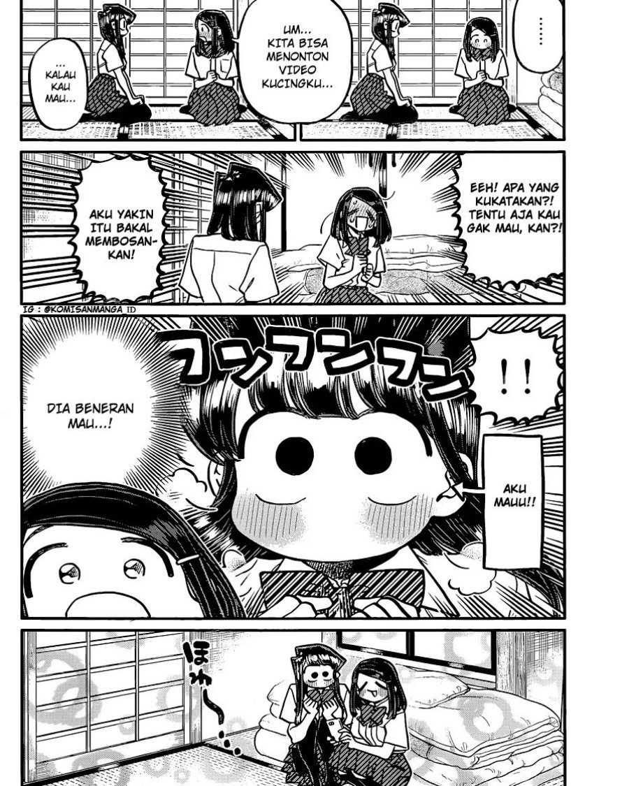 Komi-san wa Komyushou Desu chapter 396 halaman 8