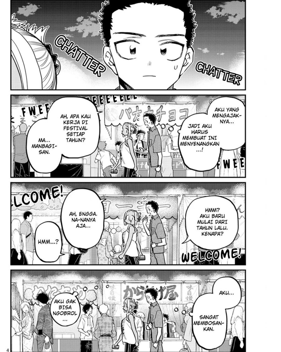 Komi-san wa Komyushou Desu chapter 398 halaman 4