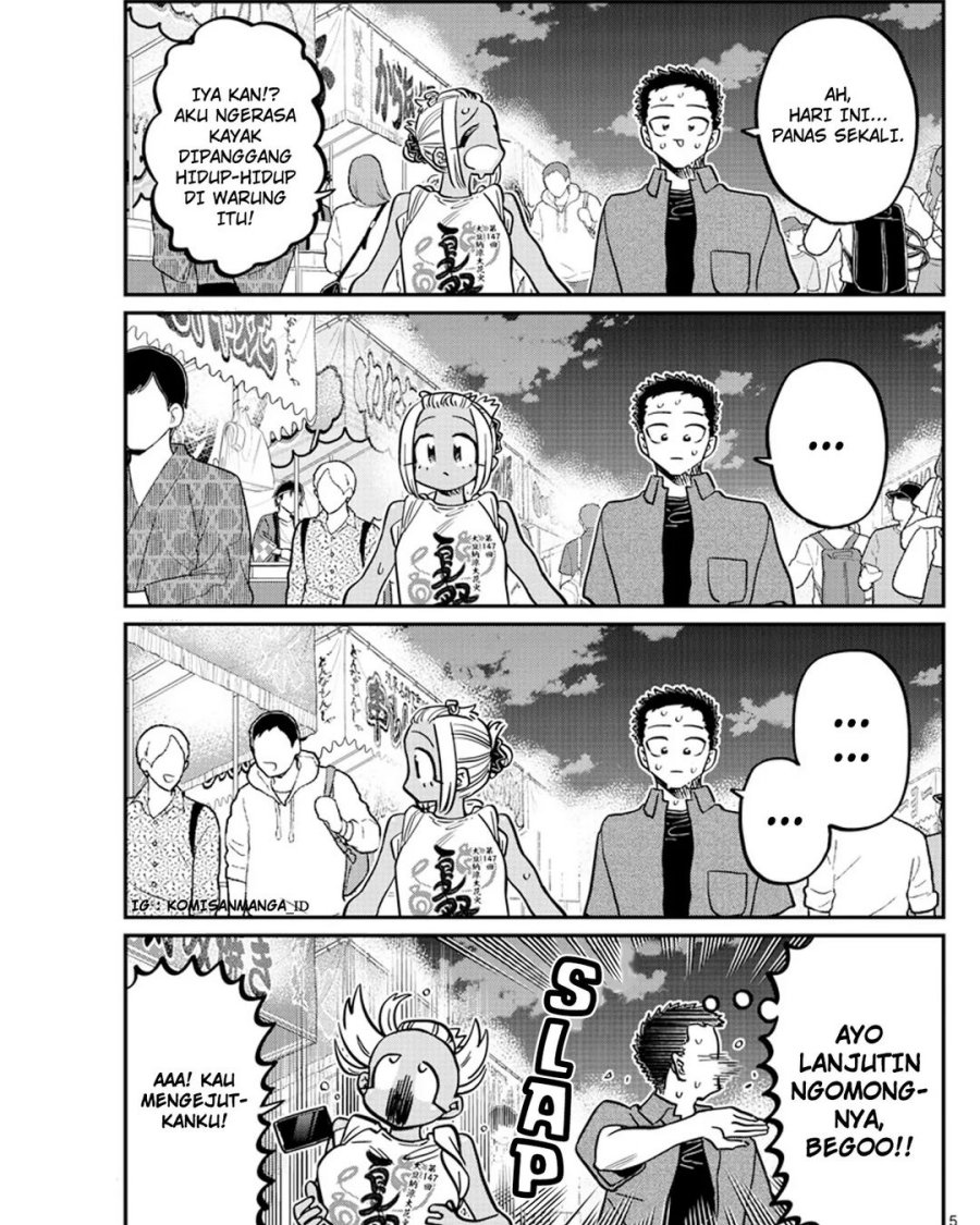 Komi-san wa Komyushou Desu chapter 398 halaman 5