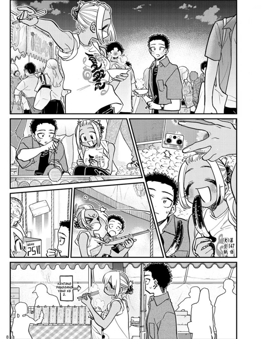 Komi-san wa Komyushou Desu chapter 398 halaman 8